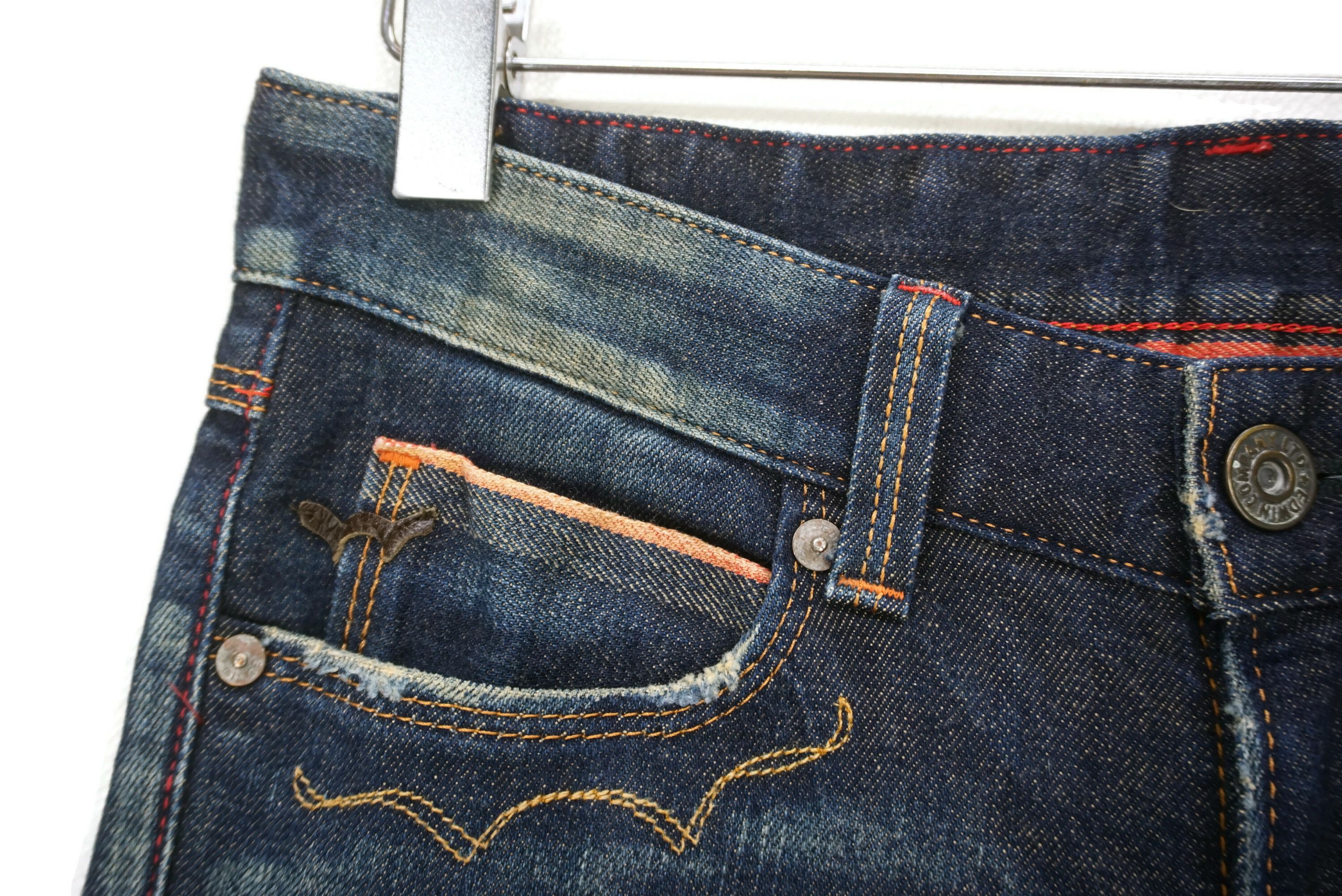 Japanese Brand Edwin Jeans Size 28 fit W30xL30 Made in Japan Blue Trip Size 28" / US 6 / IT 42 - 4 Thumbnail