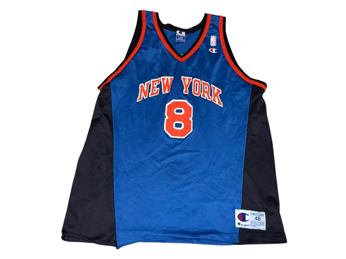 Champion Vintage New York Knicks Jersey Size US XL / EU 56 / 4 - 1 Thumbnail