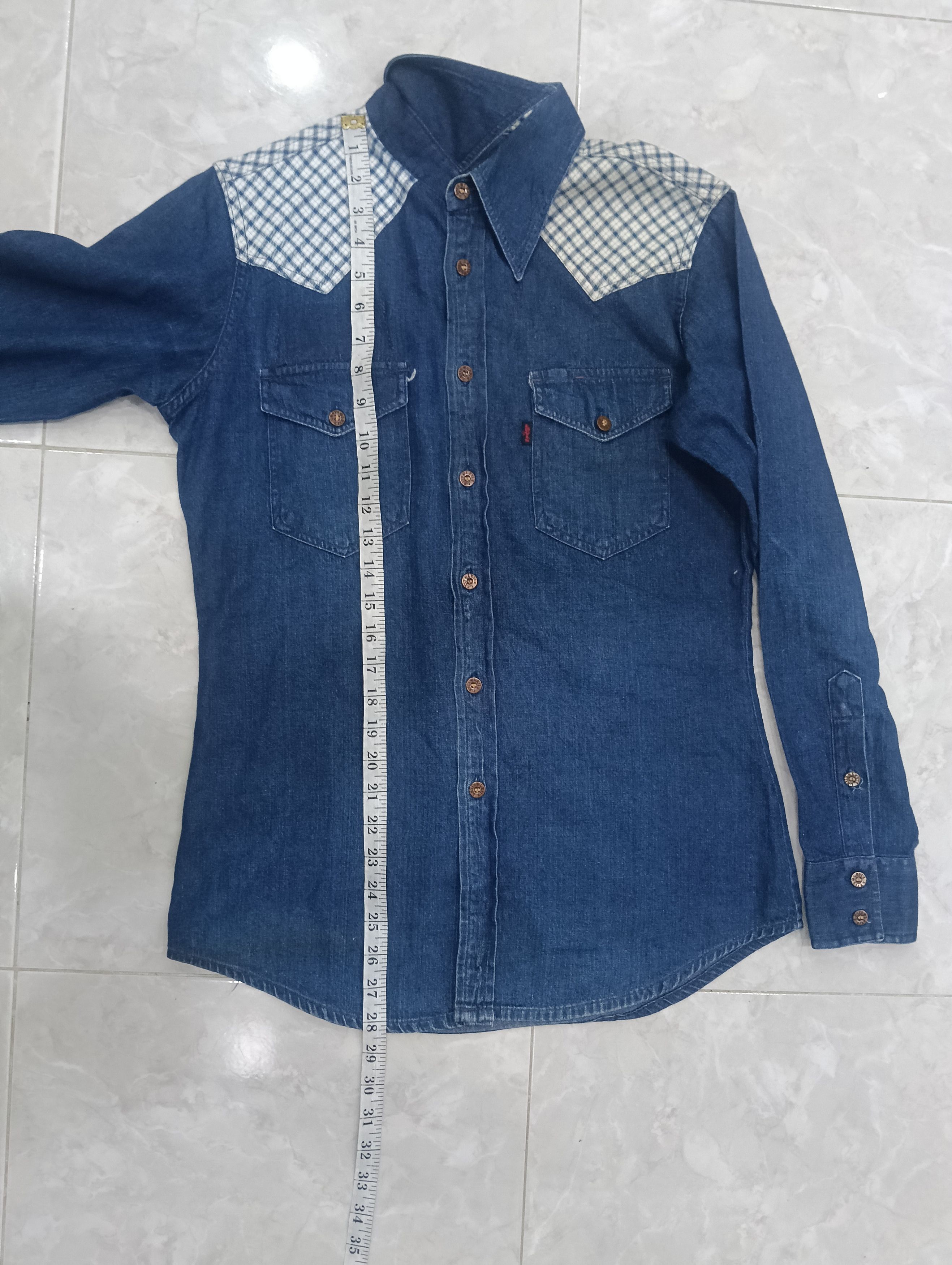 Levi's Vintage Clothing Vintage Repro Levis Big E Button Size US M / EU 48-50 / 2 - 14 Thumbnail