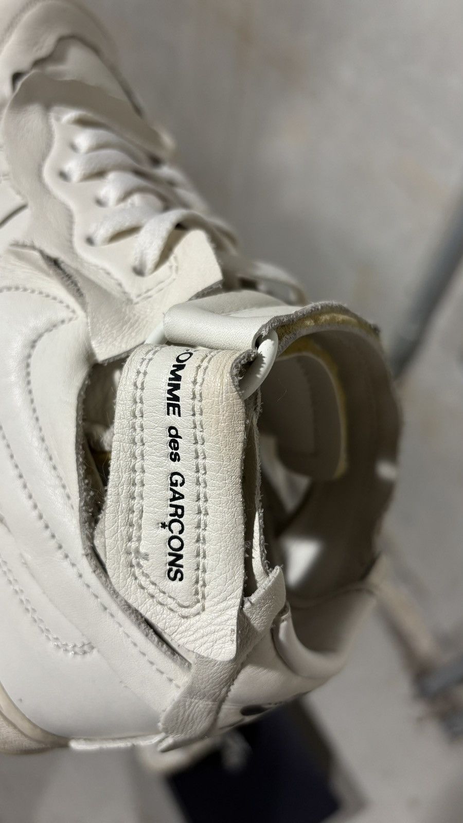 Comme des Garcons × Nike Comme Des Garçons Nike Air Force 1 Mid Size US 7 / EU 40 - 7 Thumbnail