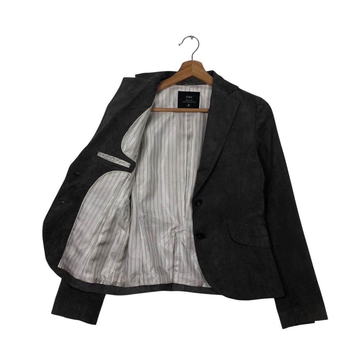 Japanese Brand 📌Vintage Cropped Biker Jacket Ined Yohji Yamamoto Size US M / EU 48-50 / 2 - 14 Thumbnail