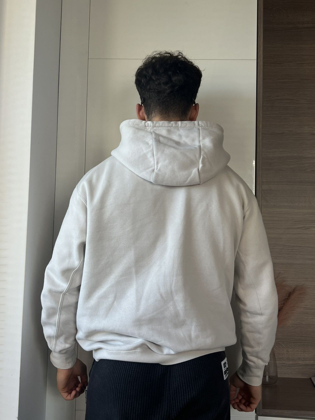 Nike ‼️Nike NSW Flanel Teddy Logo Rare Oversize Hoodie‼️ Size US S / EU 44-46 / 1 - 14 Thumbnail