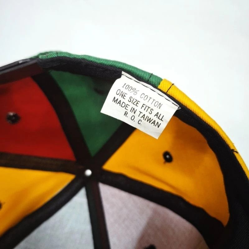 Vintage Rastafarian Original Vintage Cap – Unique, Authentic Styl Size ONE SIZE - 5 Thumbnail