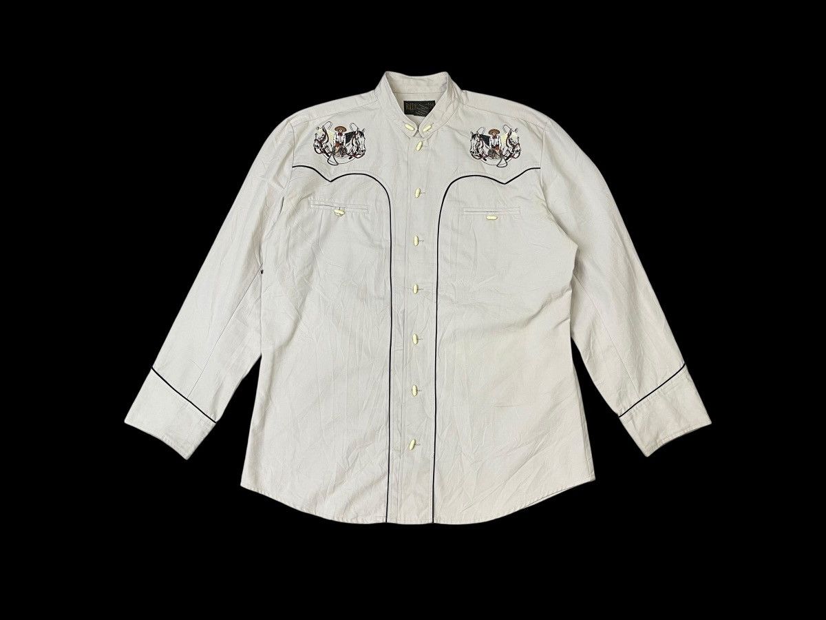Cowboy Equipment Vintage Buffalo Country Cowboy Western Shirt Size US L / EU 52-54 / 3 - 1 Thumbnail
