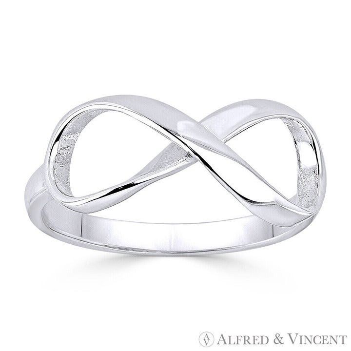 Other Infinity Symbol / Figure 8 Charm Stackable Ring Size 8 Size ONE SIZE - 1 Preview