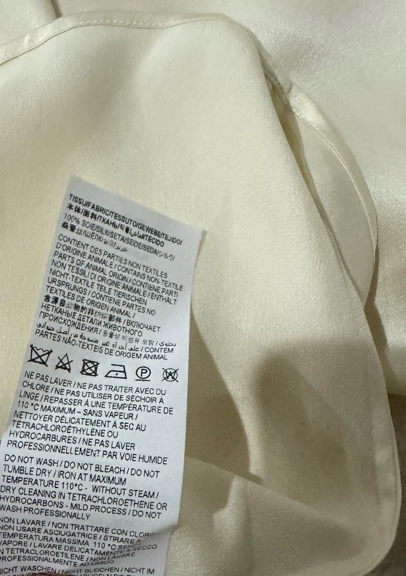 Saint Laurent Paris Saint Laurent Paris size 41 Platinum silk shirt Size XL / US 12-14 / IT 48-50 - 5 Thumbnail