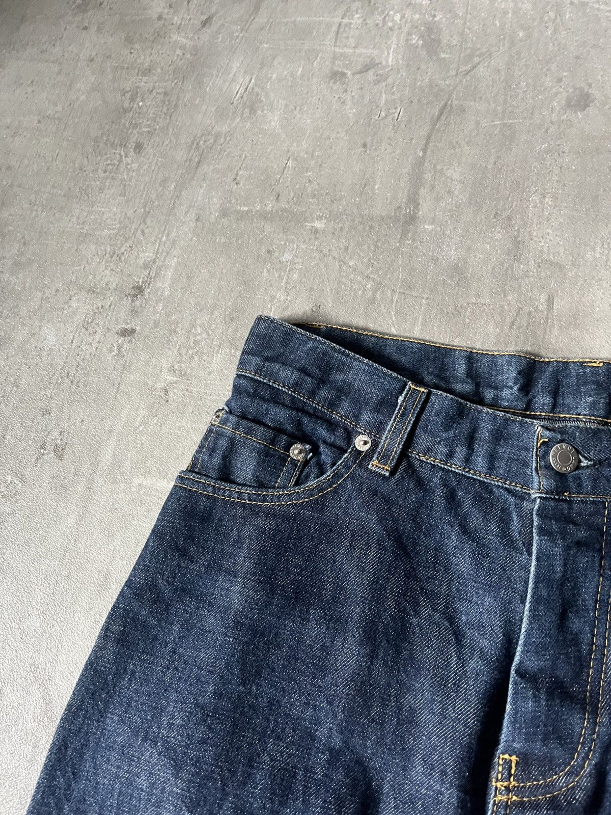 Helmut Lang Helmut Lang classic raw denim painter custom 90s jeans rare Size US 30 / EU 46 - 6 Thumbnail