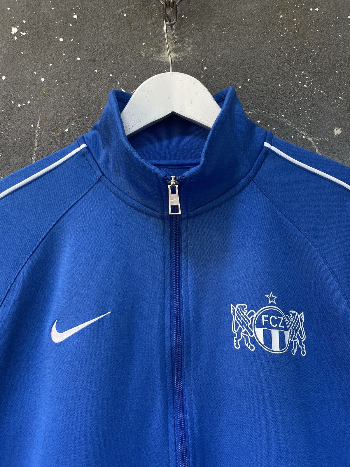 Nike Nike Zurich 2013/2014 Track Jacket Football Y2K Jersey RARE Size US M / EU 48-50 / 2 - 5 Thumbnail