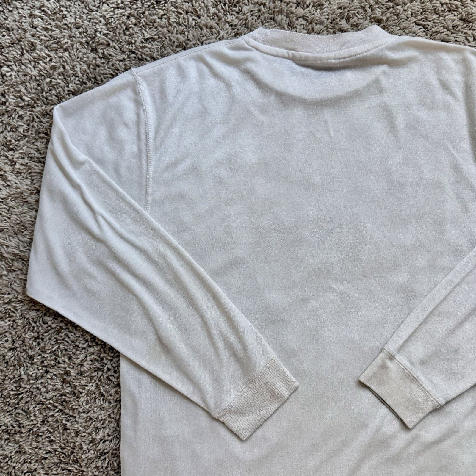The North Face × Vintage Vintage The North Face TEKWARE White Long Sleeve T-Shirt Size US L / EU 52-54 / 3 - 7 Thumbnail