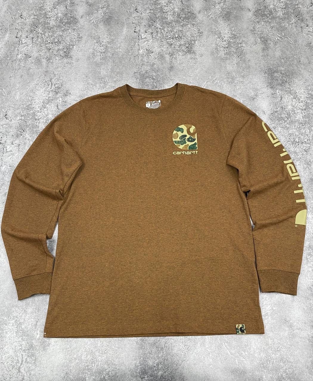 Carhartt Carhartt Men Vintage Long Sleeve Brown Size M Size US M / EU 48-50 / 2 - 1 Thumbnail