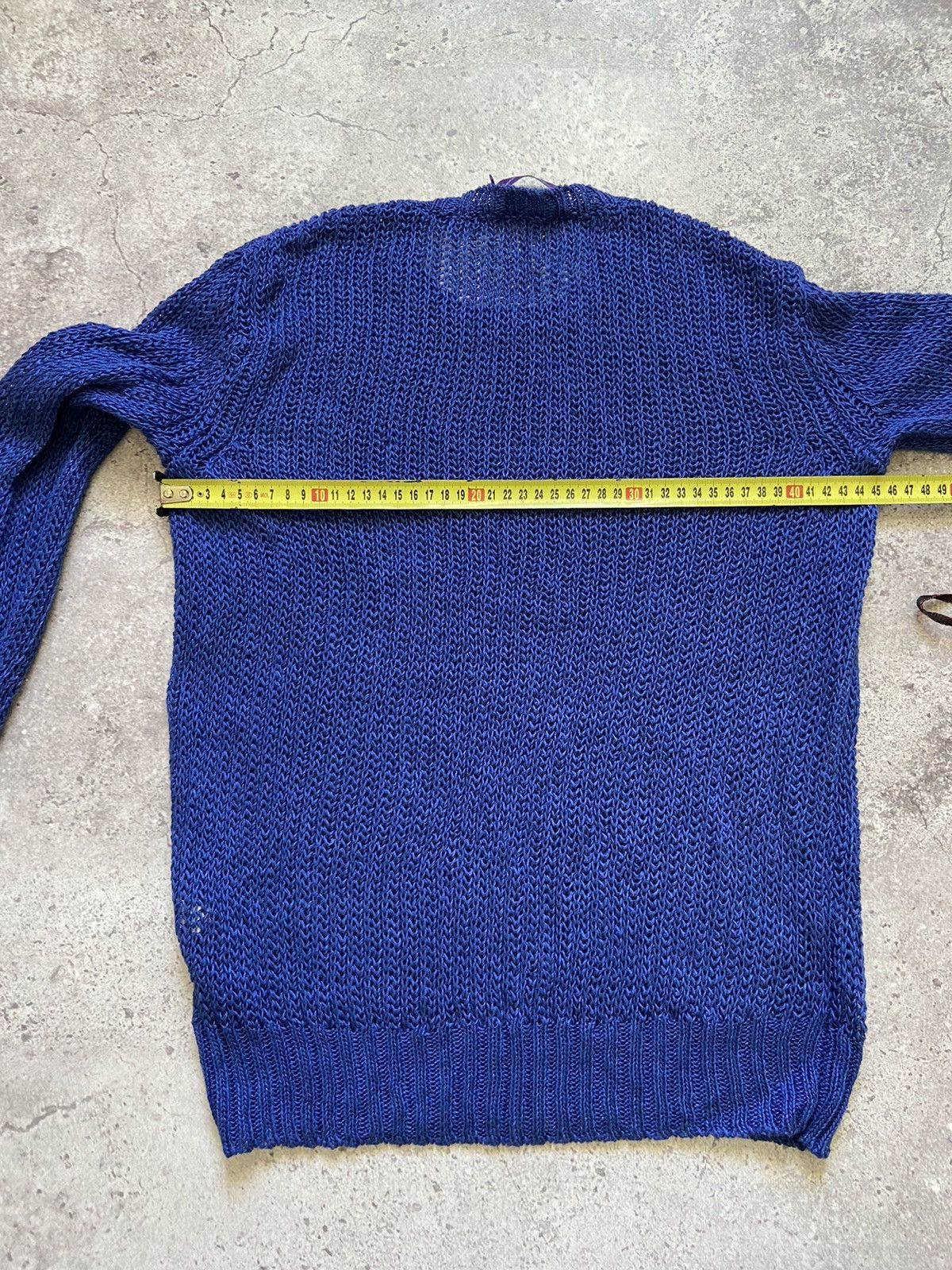 Ralph Lauren Purple Label Ralph Lauren Purple Label Linen Mesh Sweater Size US XS / EU 42 / 0 - 9 Thumbnail