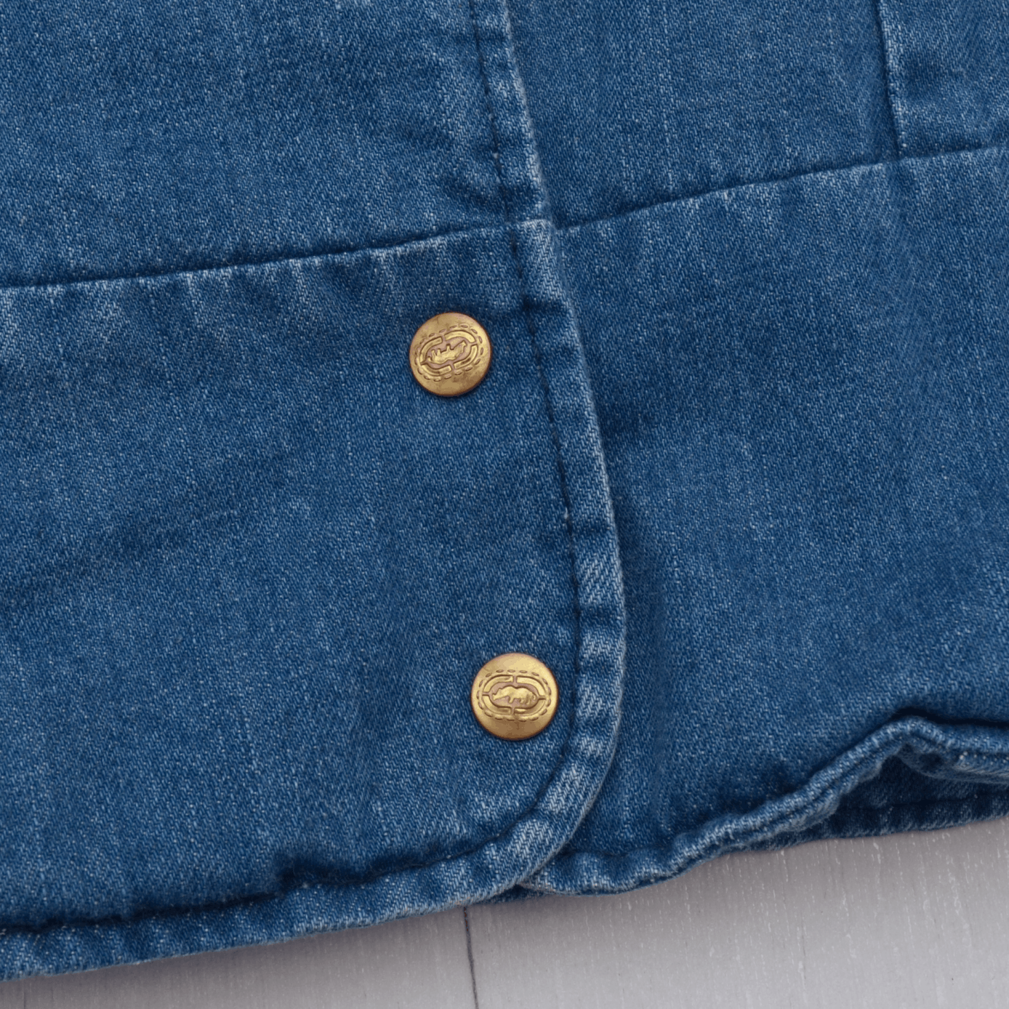 Ecko Unltd. × Vintage RARE Y2K VINTAGE ECKO UNLTD RED DENIM JACKET Size s Size S / US 4 / IT 40 - 5 Thumbnail
