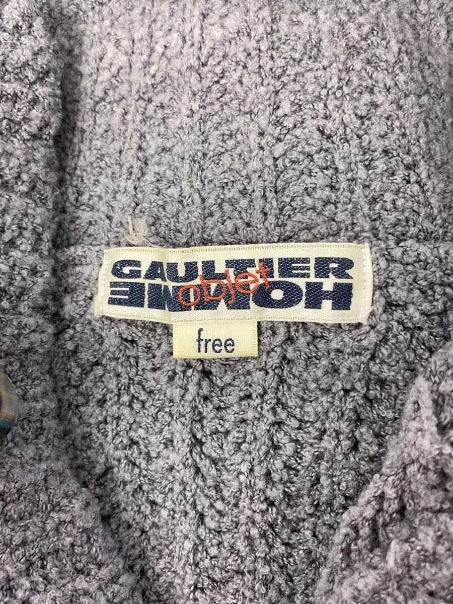 Jean Paul Gaultier Ribbed Button Raglan Wool Knit Sweater Size US L / EU 52-54 / 3 - 4 Thumbnail