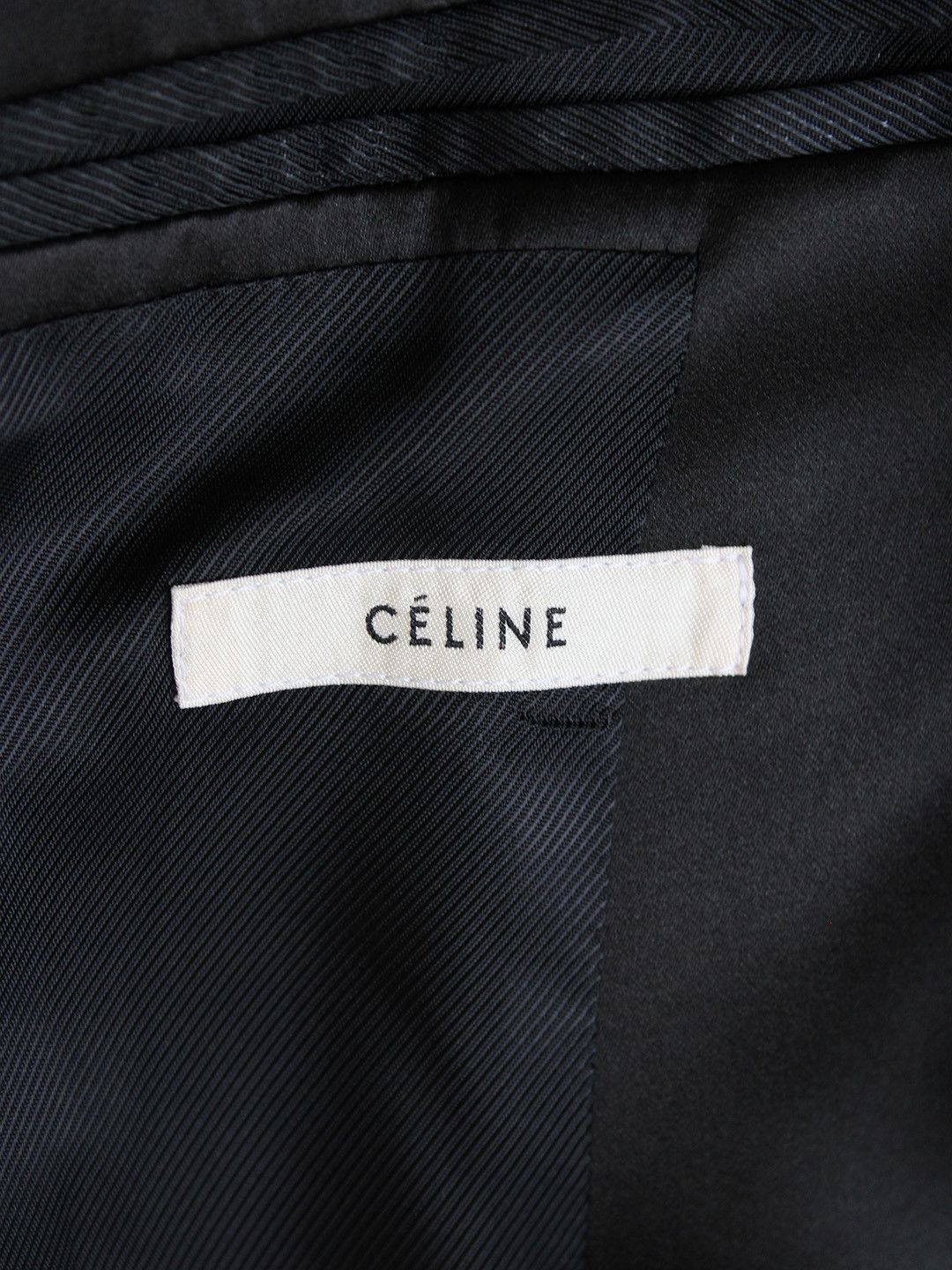Celine Fall 2017 Runway Chesterfield Coat Size XS / US 0-2 / IT 36-38 - 7 Thumbnail