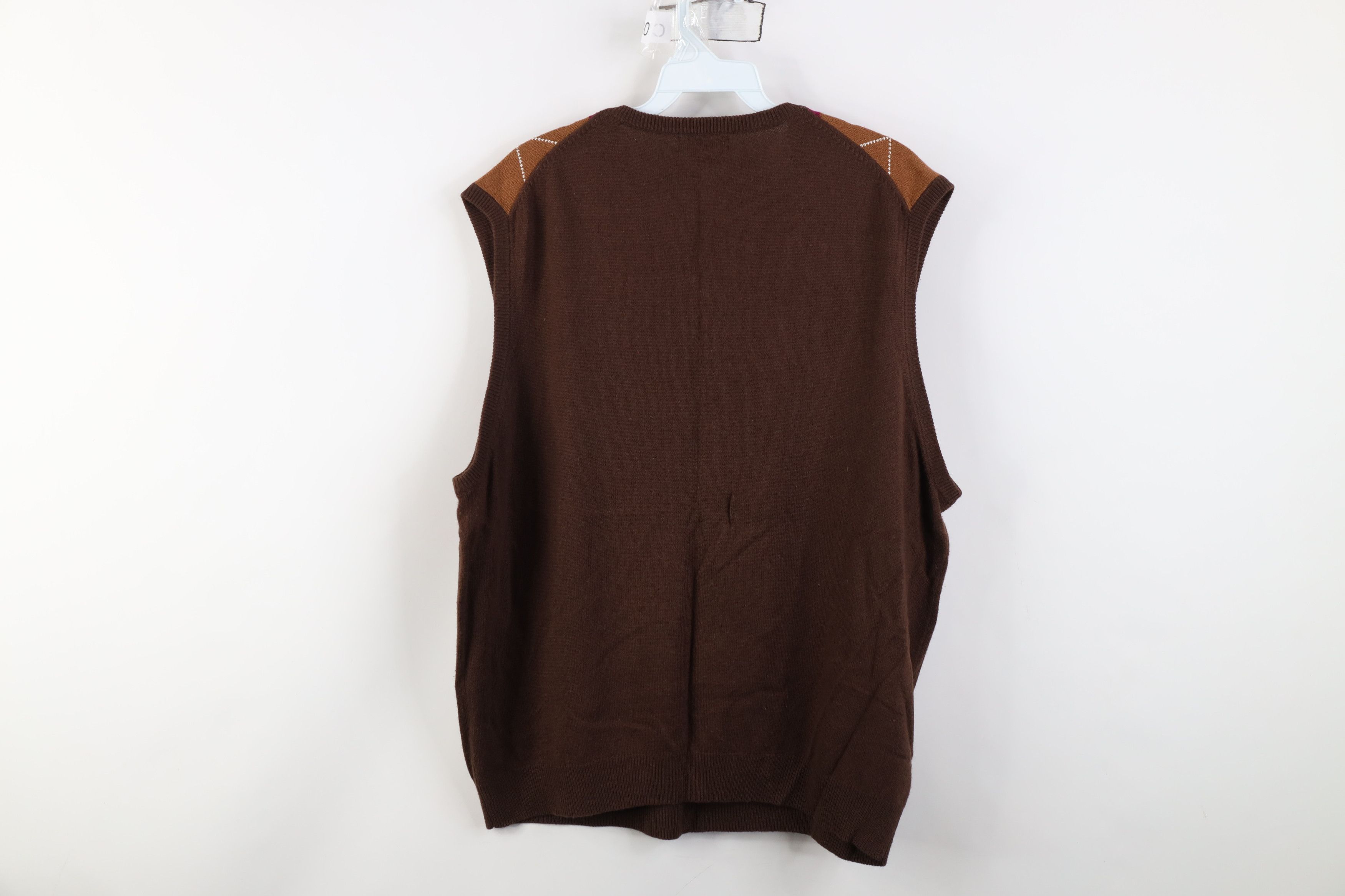 Vintage Vintage Y2K Streetwear Silk Cashmere Knit Sweater Vest Size US L / EU 52-54 / 3 - 7 Thumbnail