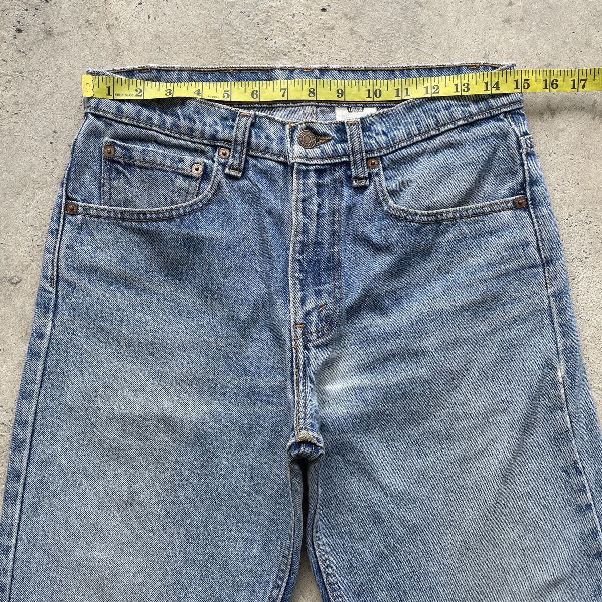 Levi's Vintage Clothing W30💥 Vintage Levi’s 516 Distressed Jeans Faded Denim Pants Size US 30 / EU 46 - 5 Thumbnail