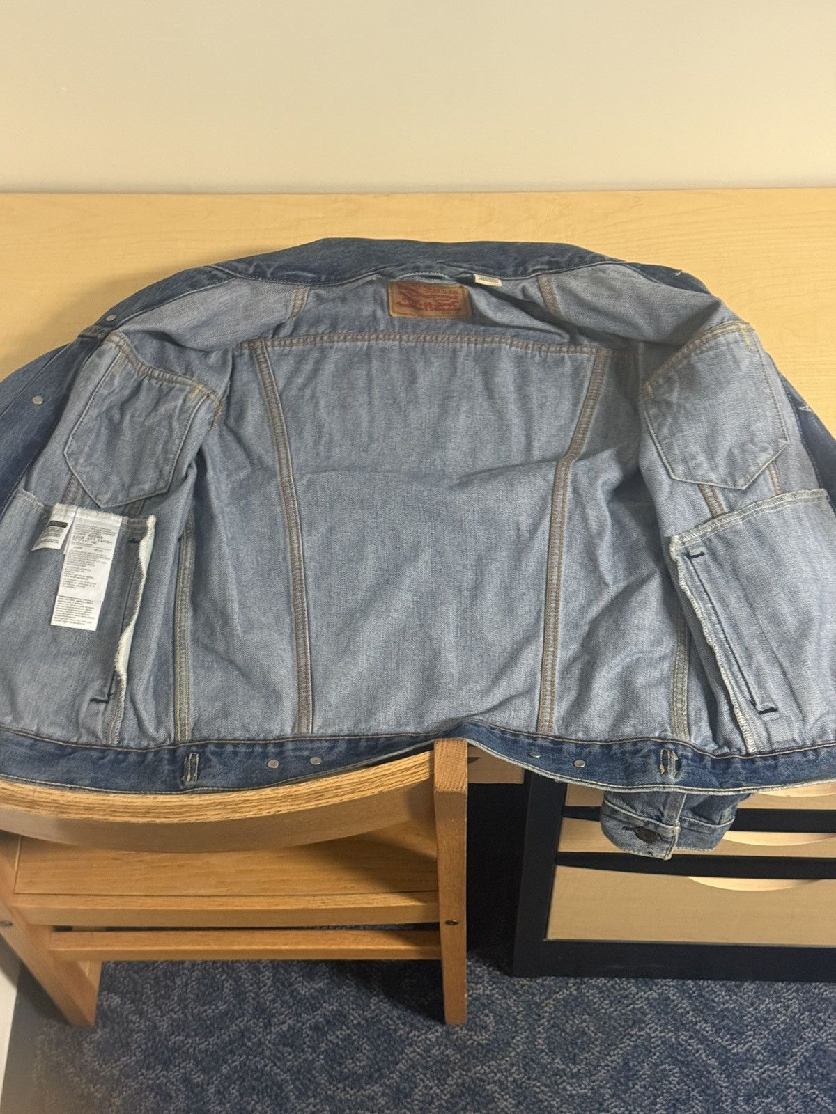 Levi's Vintage Levi Strauss Denim Trucker Jean Jacket Blue Sz Small Size US S / EU 44-46 / 1 - 4 Thumbnail