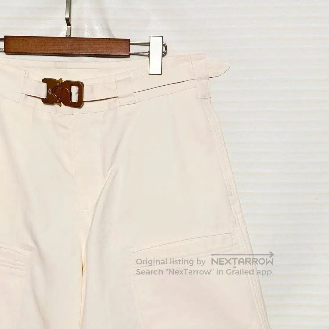Dior DIOR SS22 Cotton Satin Cargo Shorts. Size US 32 / EU 48 - 3 Thumbnail