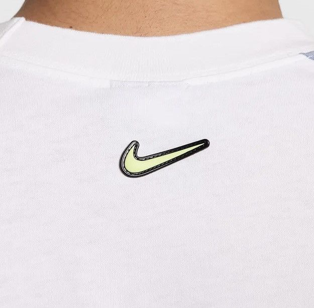Nike NWT Nike TN Sportswear T-Shirt White Cotton Loose Fit Size L Size US L / EU 52-54 / 3 - 10 Thumbnail