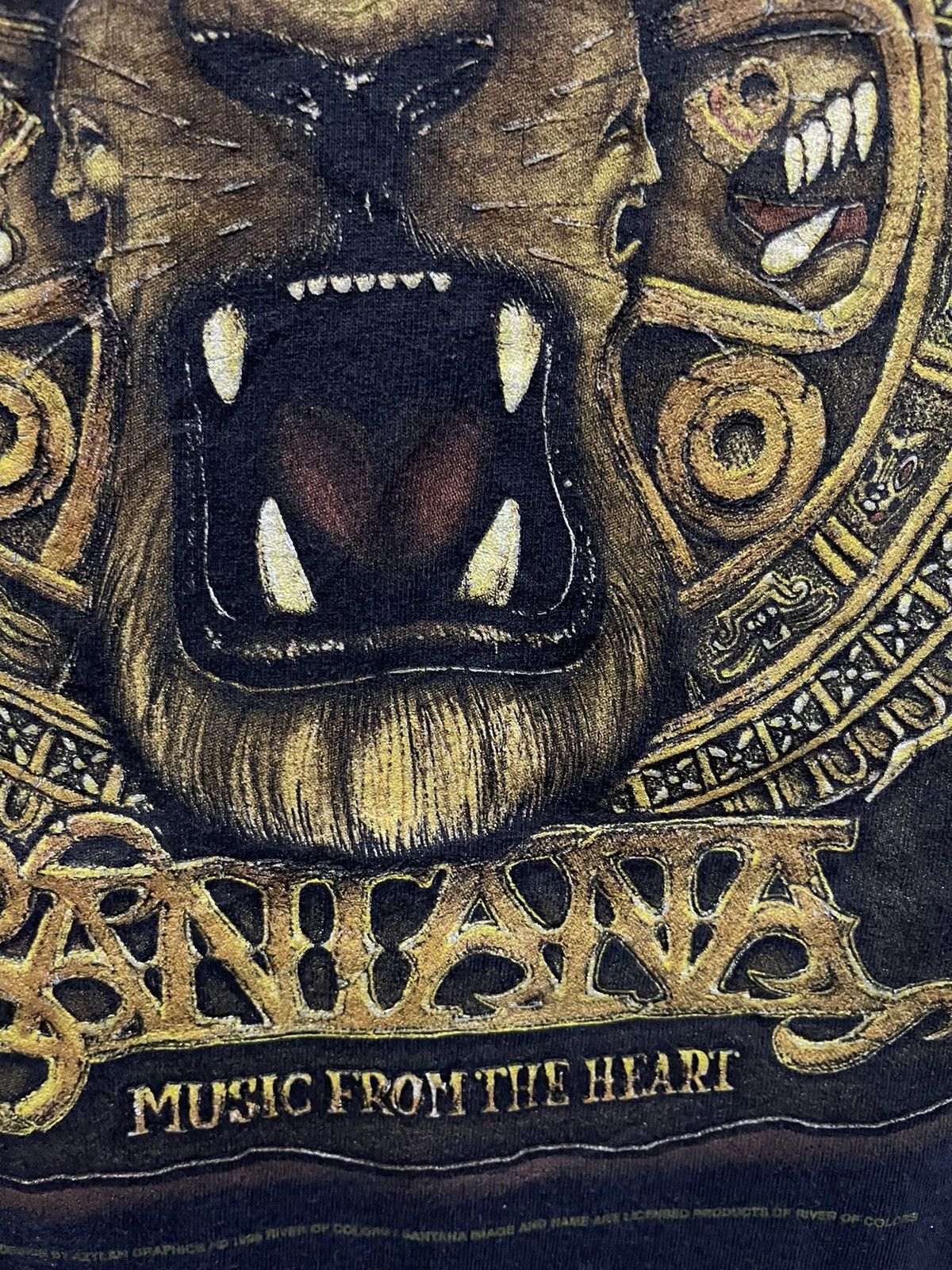 Vintage Vintage 90s Santana de Aztlan🔥🔥🔥 Size US XL / EU 56 / 4 - 10 Thumbnail
