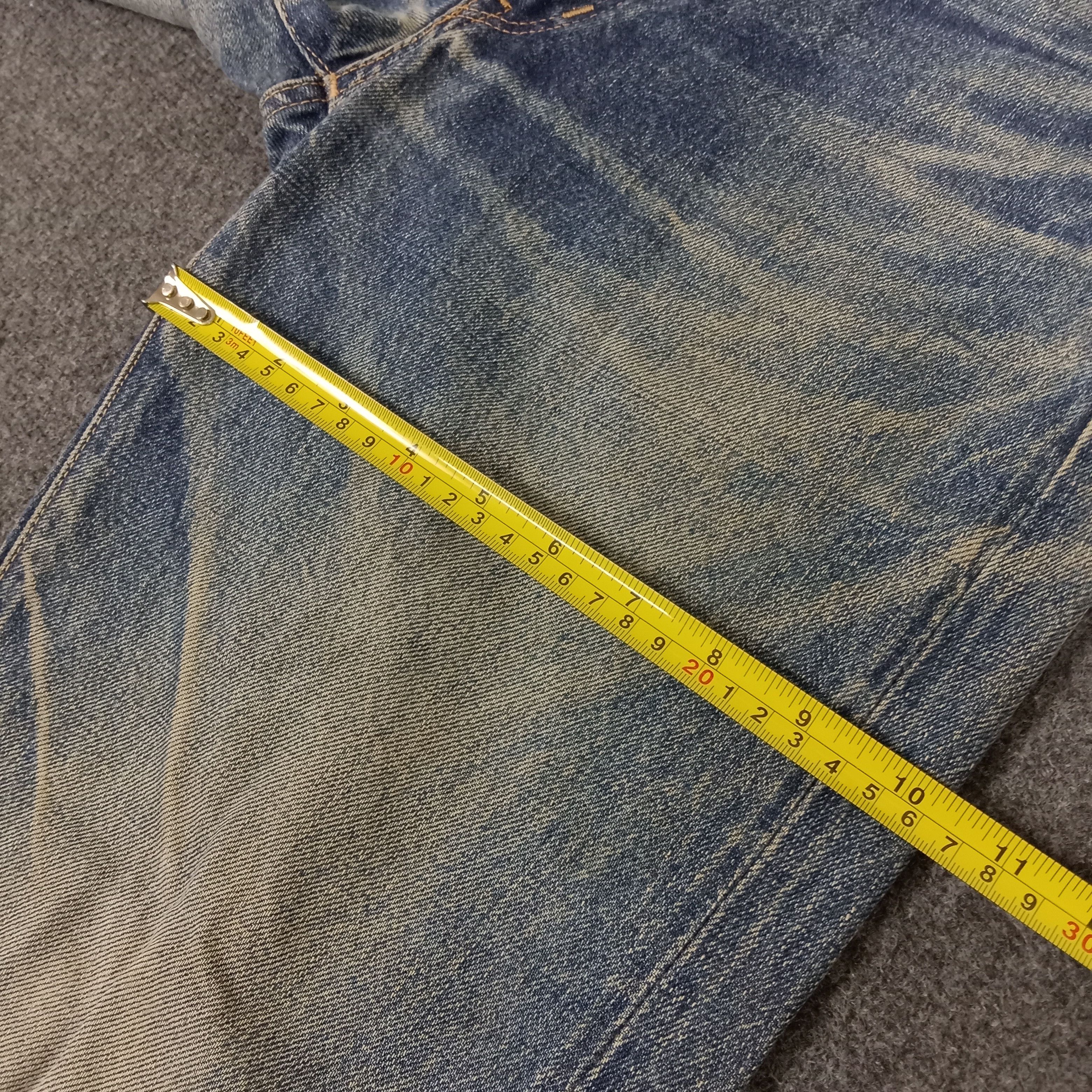 Japanese Brand × Vintage We Never Change Selvedge Fading Style Denim Jeans Size US 28 / EU 44 - 10 Thumbnail