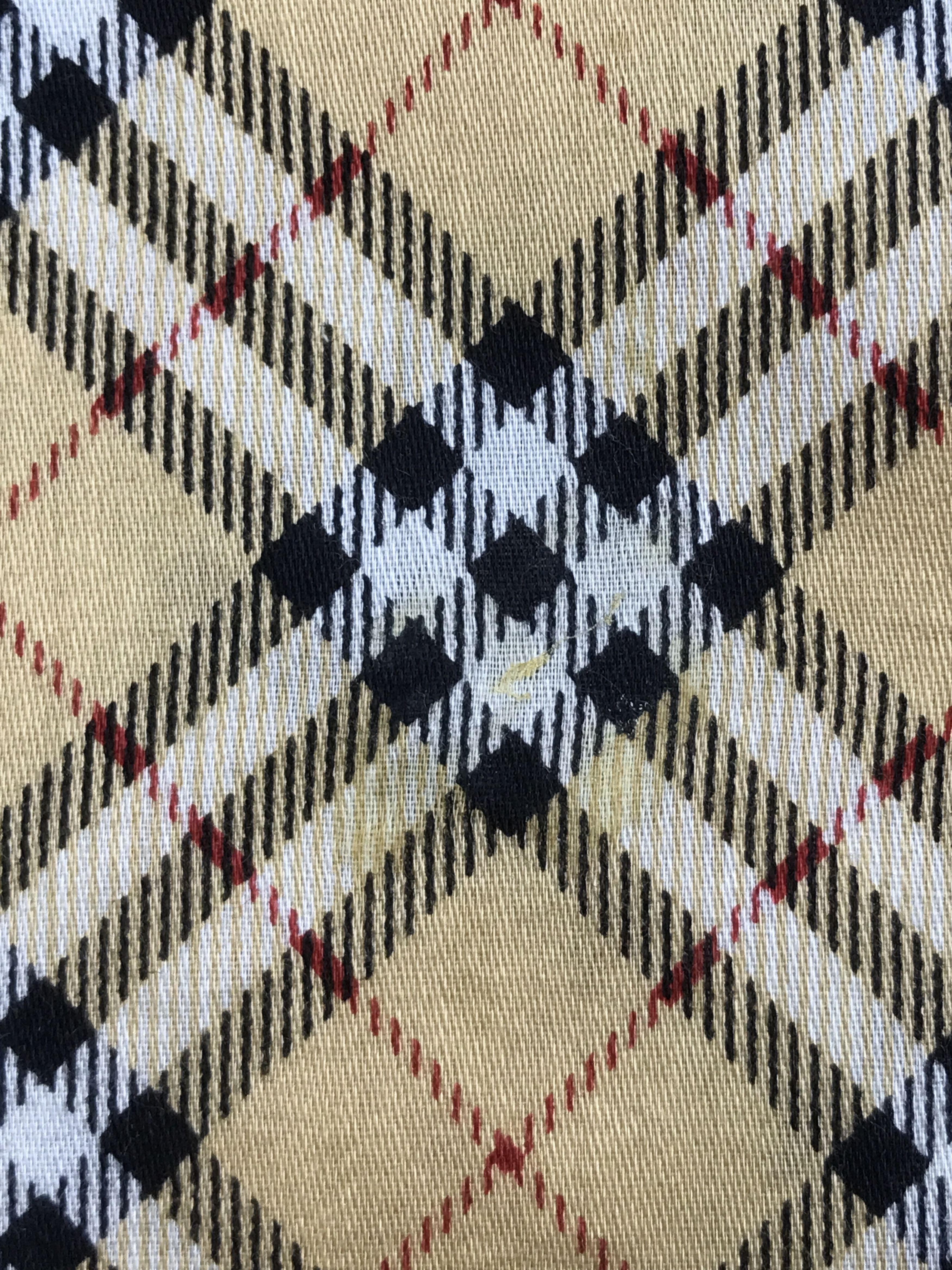 Burberry × Vintage Vintage Burberry Nova Check Bandana Neckerchief Handkerchief Size ONE SIZE - 6 Thumbnail