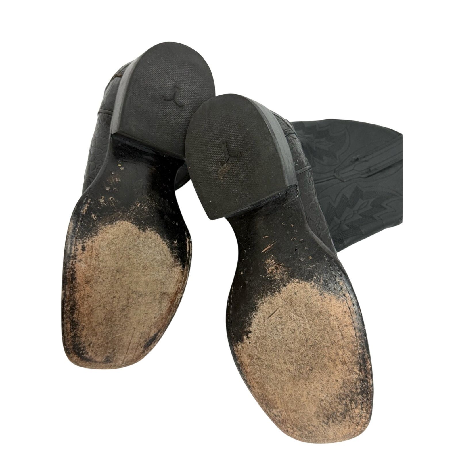 Tecovas Tecovas Midnight William Men's 8.5D Caiman Toe Cowboy Boots Size US 8.5 / EU 41-42 - 12 Thumbnail