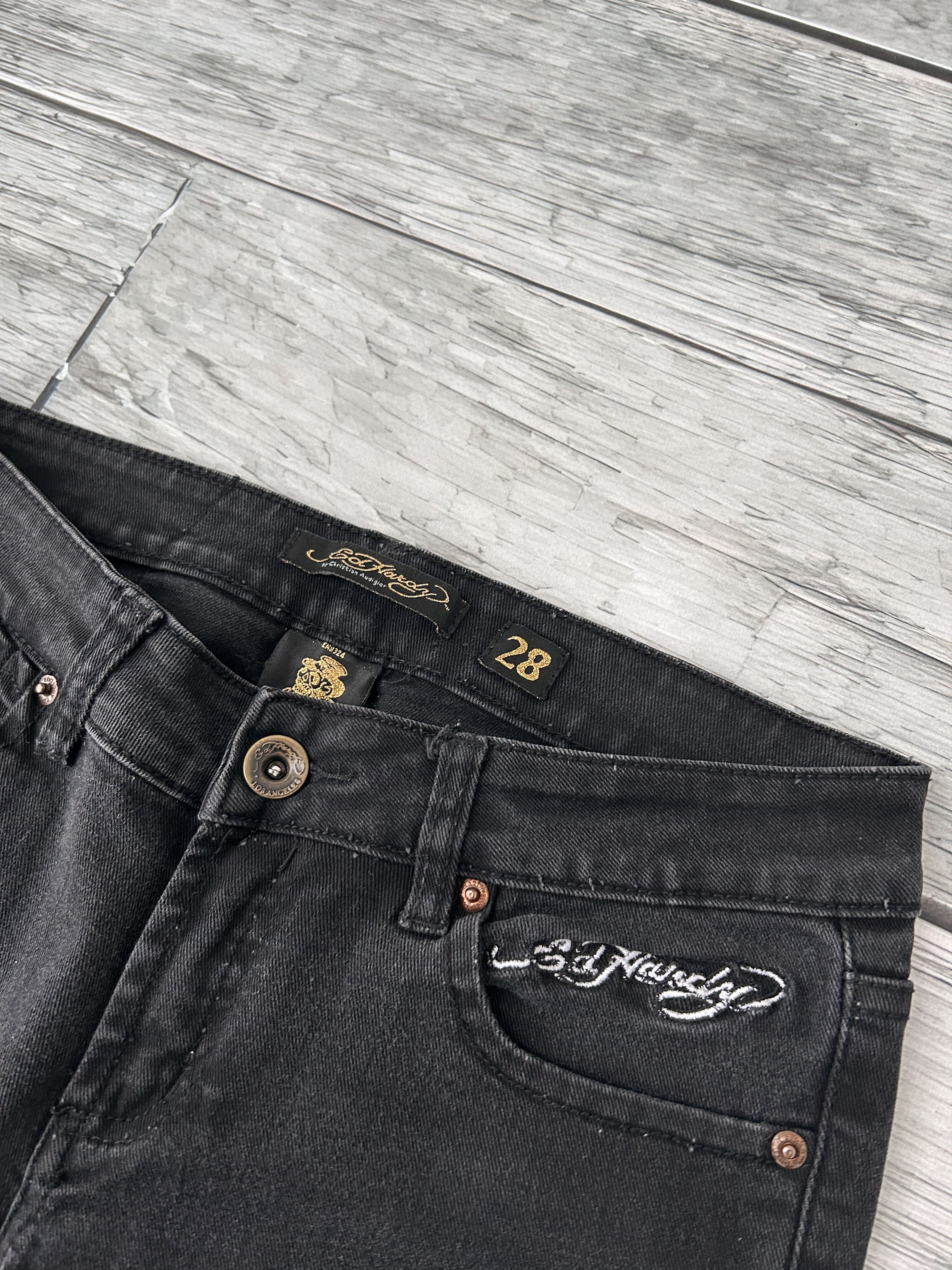 Ed Hardy Vintage Christian Audigier Ed Hardy Jeans Y2K 90s Size 28" / US 6 / IT 42 - 5 Thumbnail