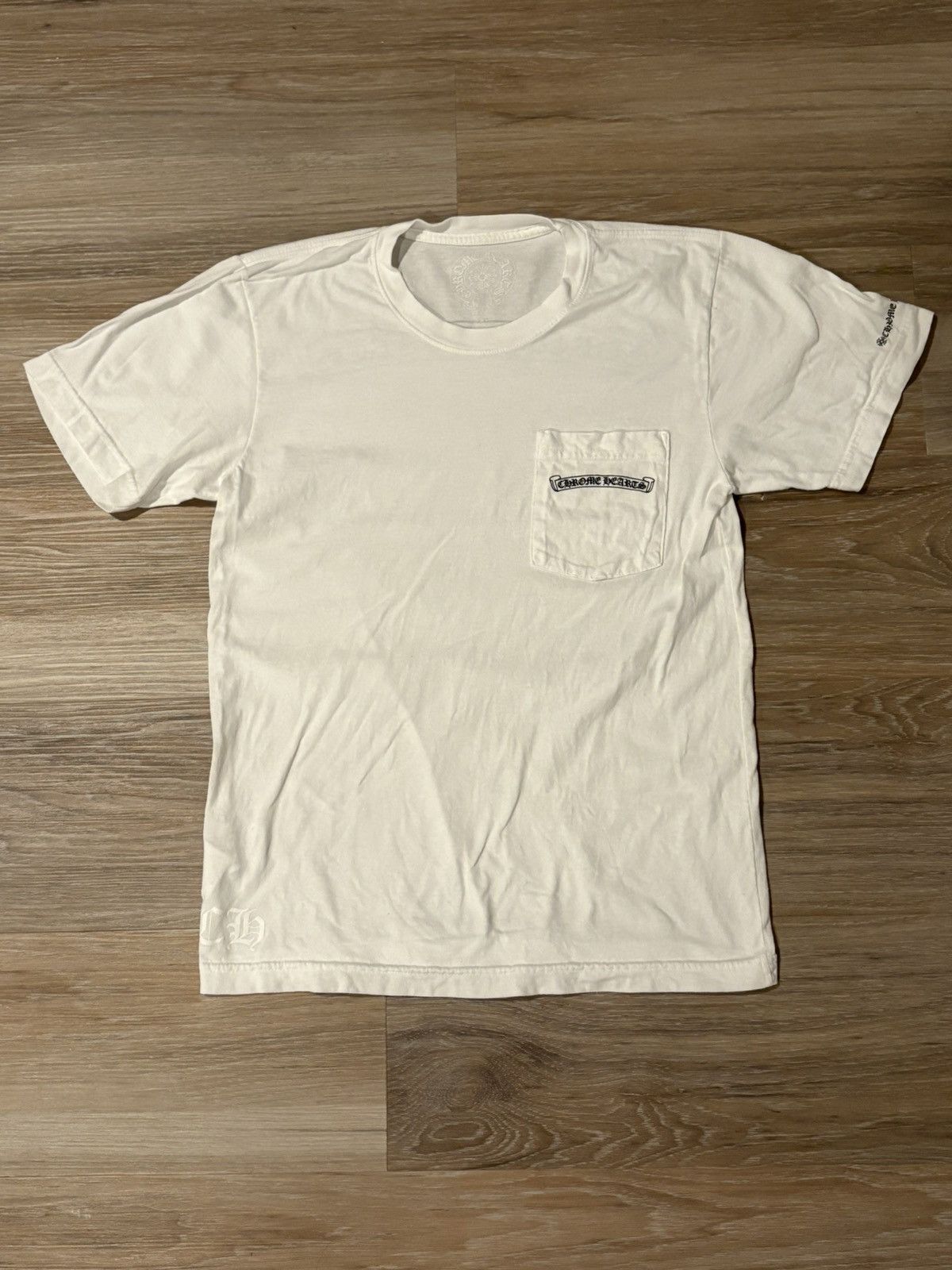 Chrome Hearts Chrome Hearts White T-Shirt Size US S / EU 44-46 / 1 - 1 Thumbnail