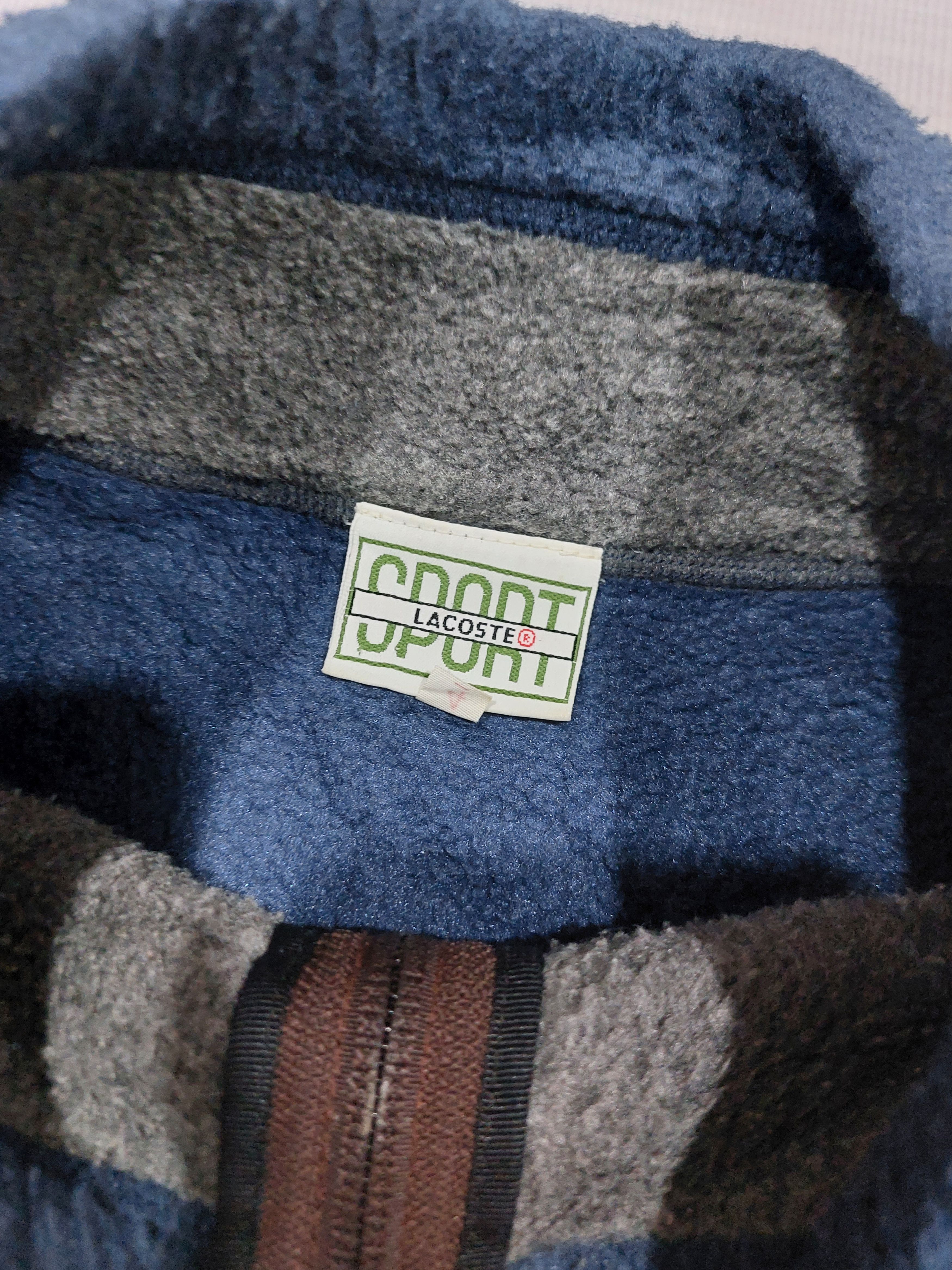 Japanese Brand × Lacoste LACOSTE FLEECE VEST Size US M / EU 48-50 / 2 - 6 Thumbnail