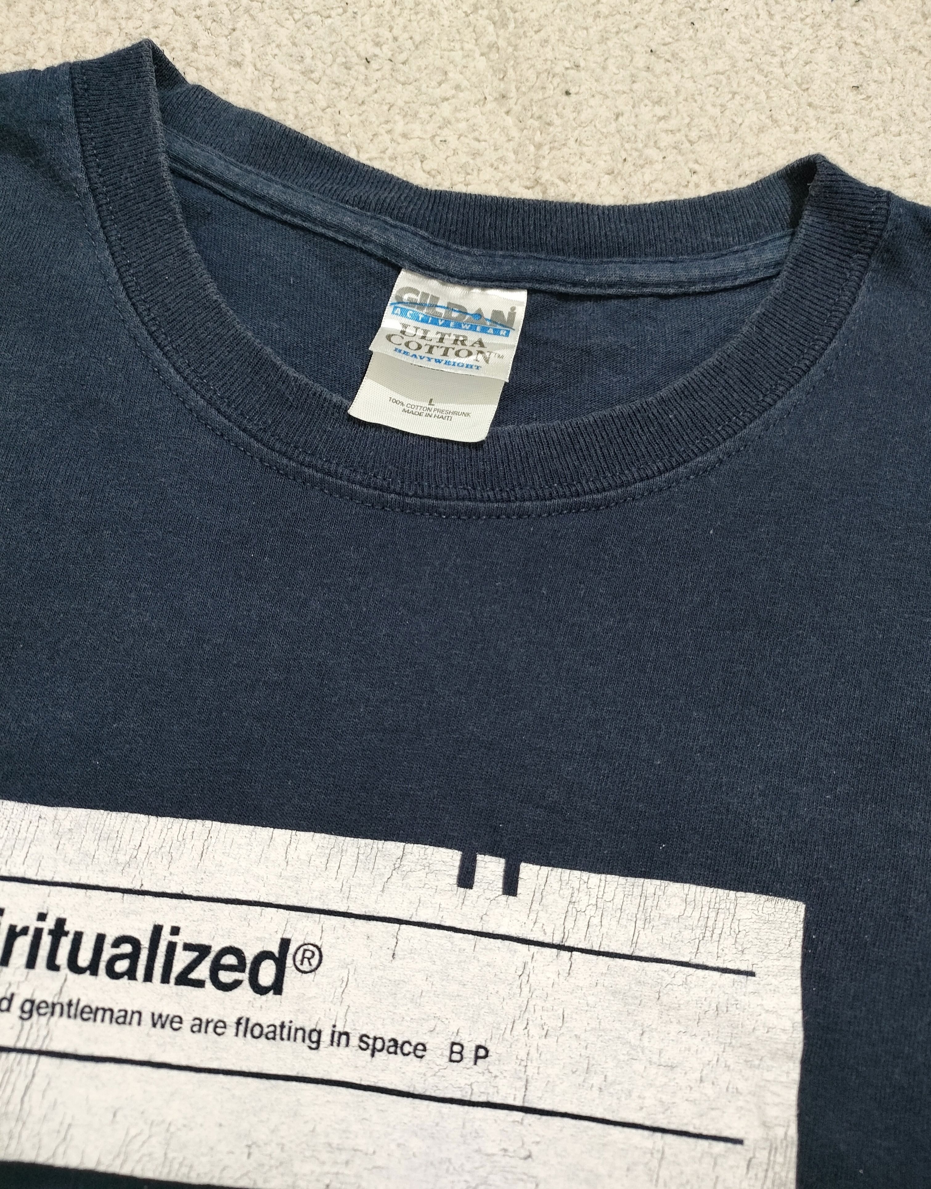 Band Tees SPIRITUALIZED Vintage Tee (navy blue) Size US L / EU 52-54 / 3 - 5 Thumbnail