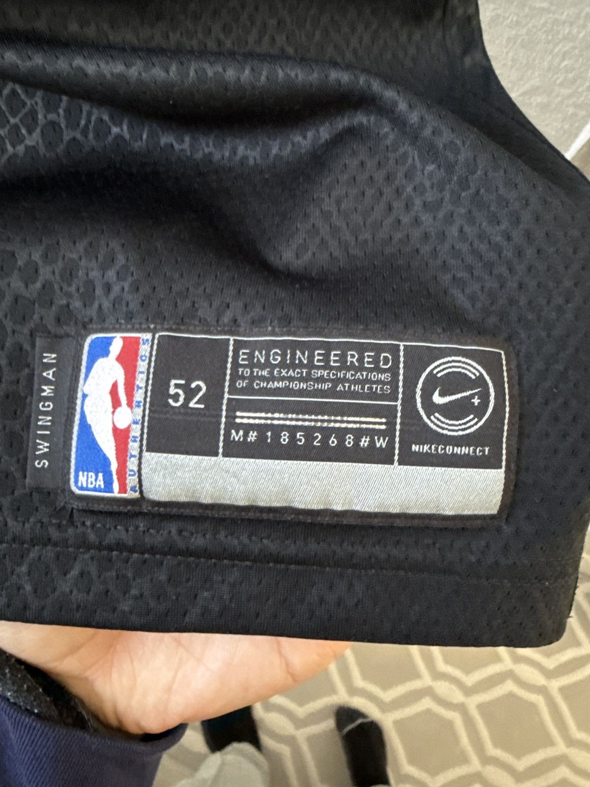 NBA × Nike Lakers Black Mamba Swingman Jersey Kyle Kuzma 100% Authentic Size US XL / EU 56 / 4 - 4 Thumbnail