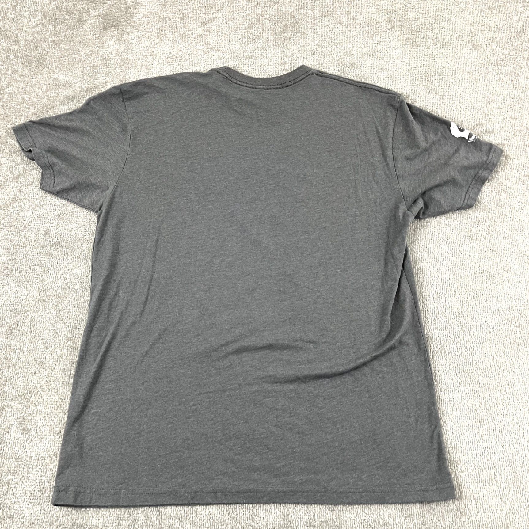Vintage ZERO FOXTROT Shirt Mens XL Gray Skull Breach Devil Within Graphic Skate Tee S/S Size US XL / EU 56 / 4 - 7 Thumbnail