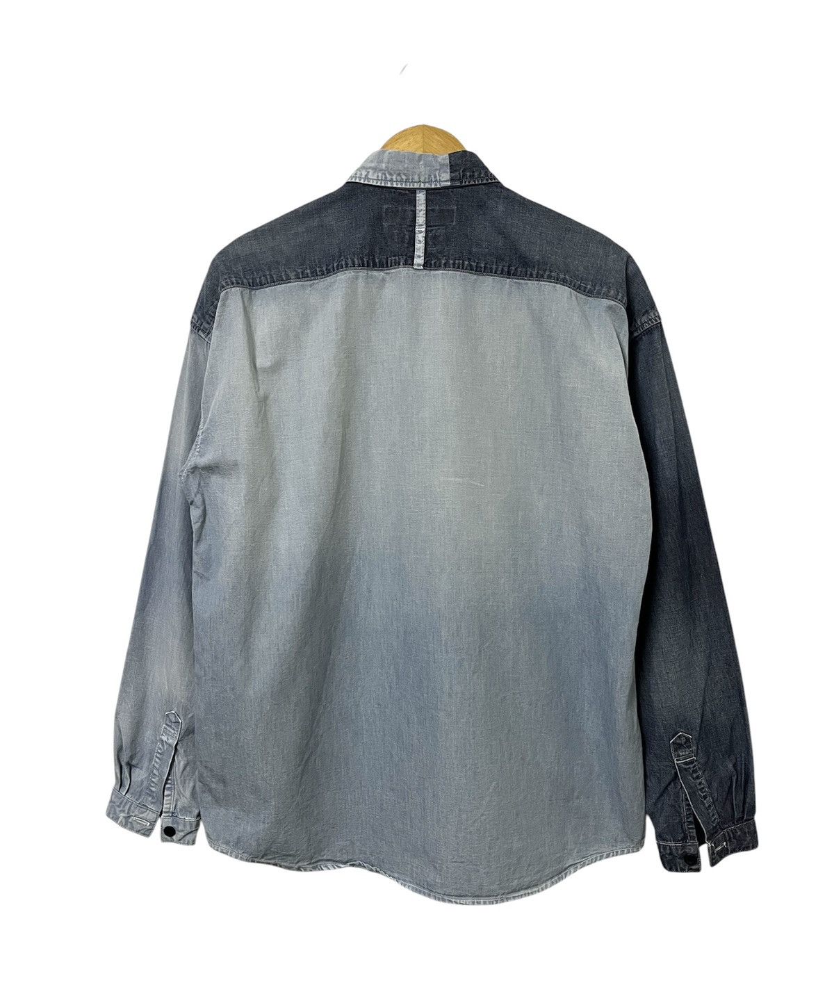 FDMTL FDMTL FUNDAMENTAL DENIM INDIGO GARMENTS JAPANESE BRAND SHIRT Size US L / EU 52-54 / 3 - 11 Thumbnail