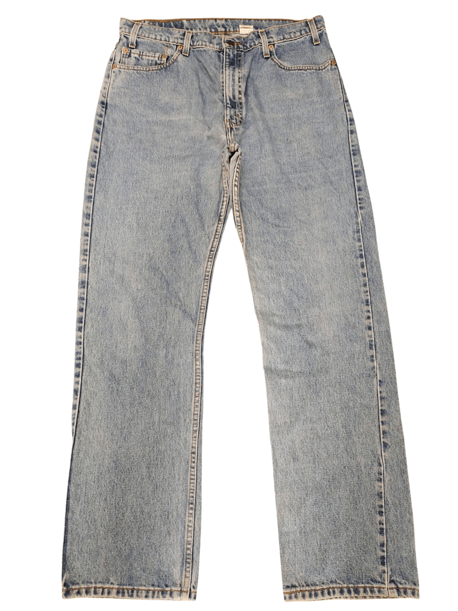 Levi's Vintage 90s Levis 505 Hand Painted Pocket Denim Jeans Size US 34 / EU 50 - 9 Thumbnail