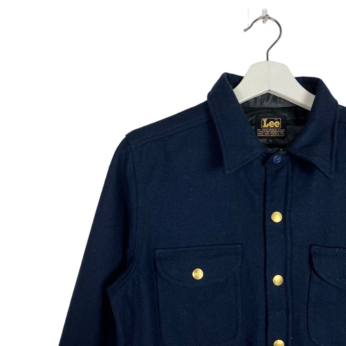 Lee 🔥 LEE WOOL SHIRT CPO JACKET Size US S / EU 44-46 / 1 - 7 Thumbnail