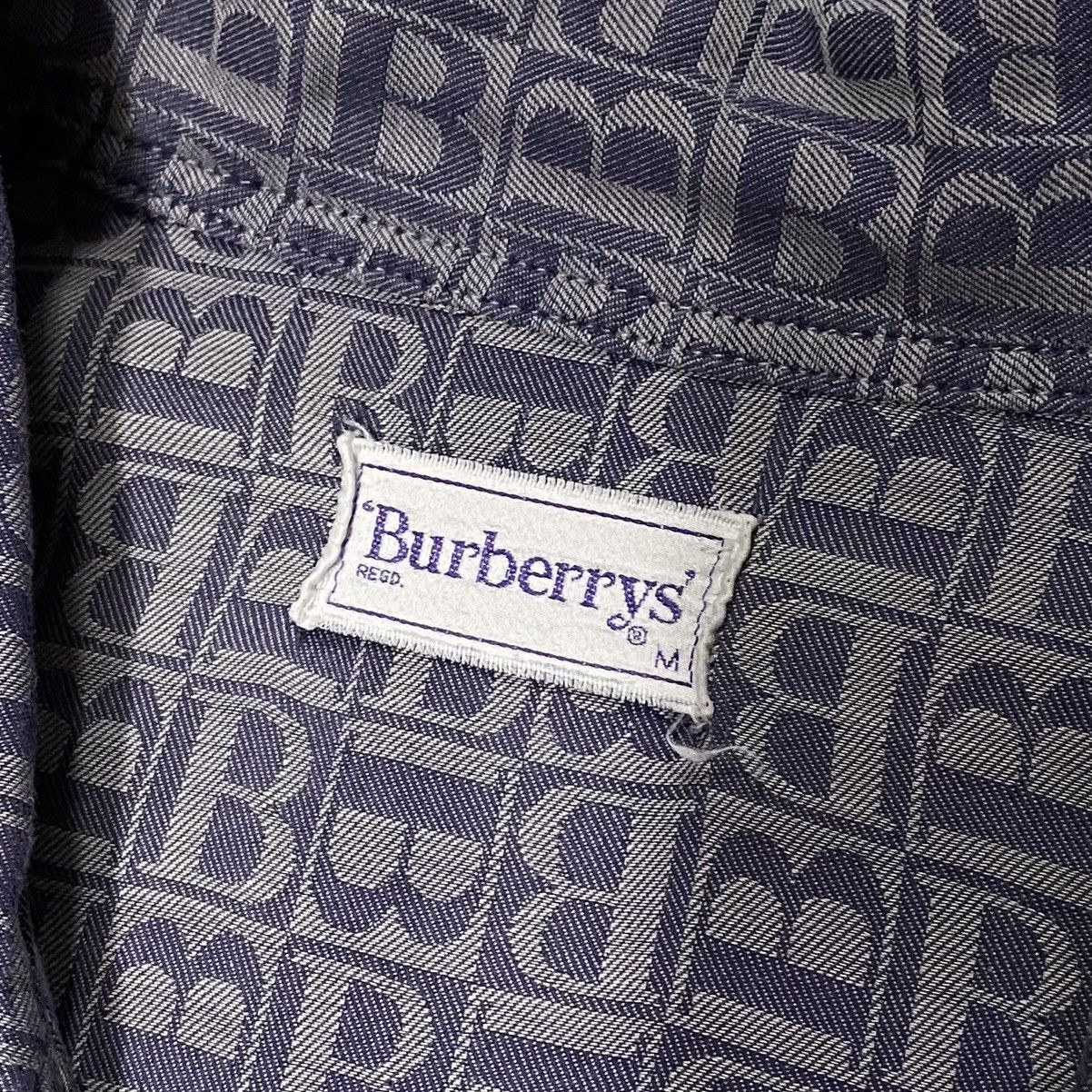 Burberry Vintage Burberrys Monogram Pyjamas Balenciaga Gucci Size US L / EU 52-54 / 3 - 5 Thumbnail