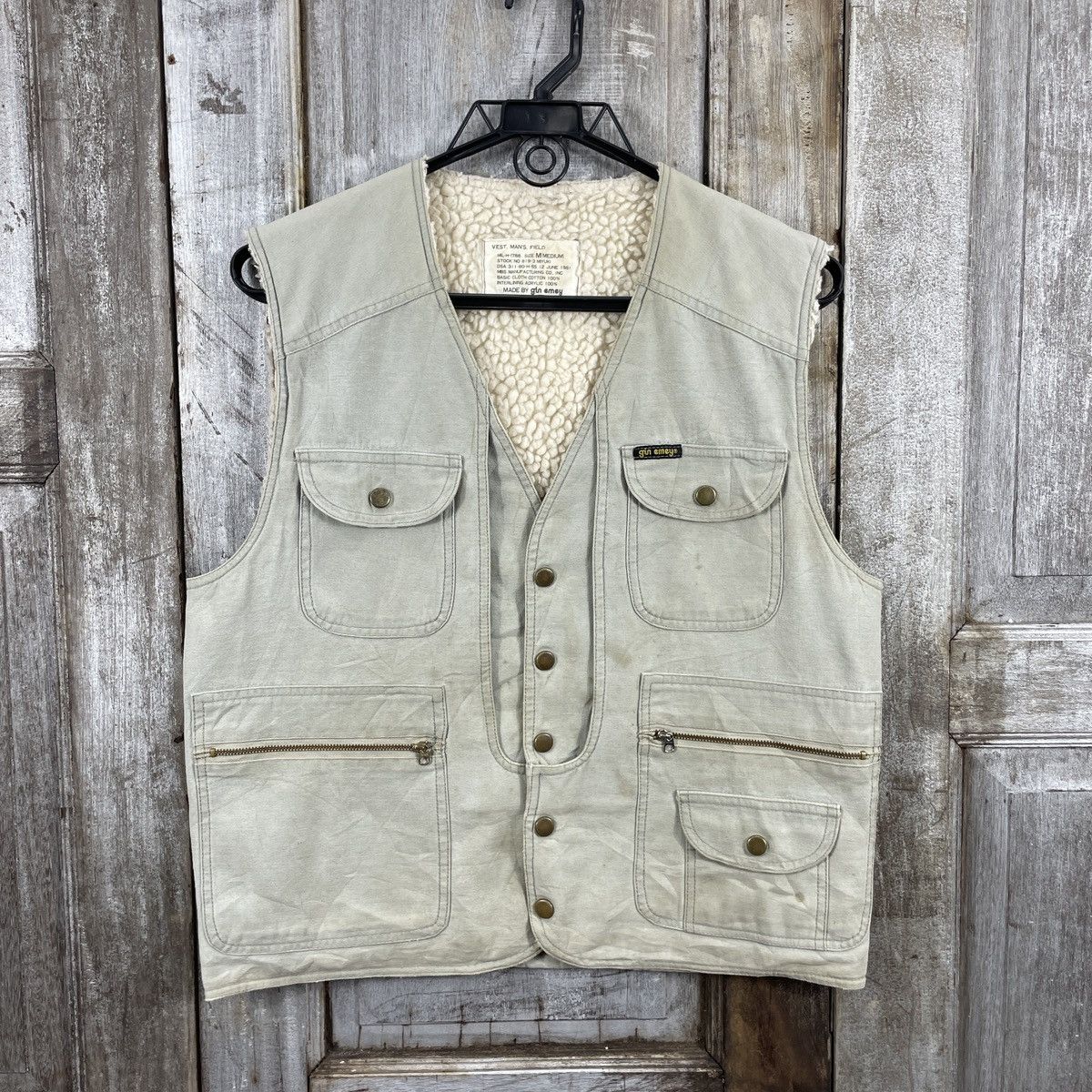 Japanese Brand × Vintage Vintage Japanese Brand By Gin Emey Vests Jacket Size US M / EU 48-50 / 2 - 1 Thumbnail