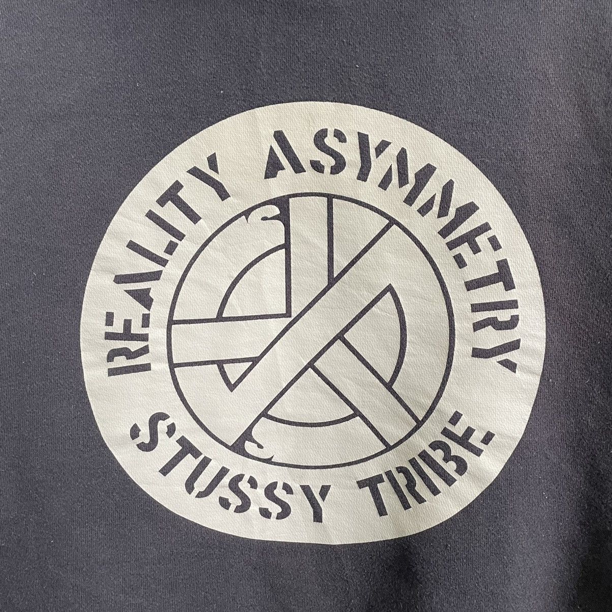 Stussy × Vintage Vintage Stussy Tribe Reality Asymmetry Hoodie Size US L / EU 52-54 / 3 - 3 Thumbnail