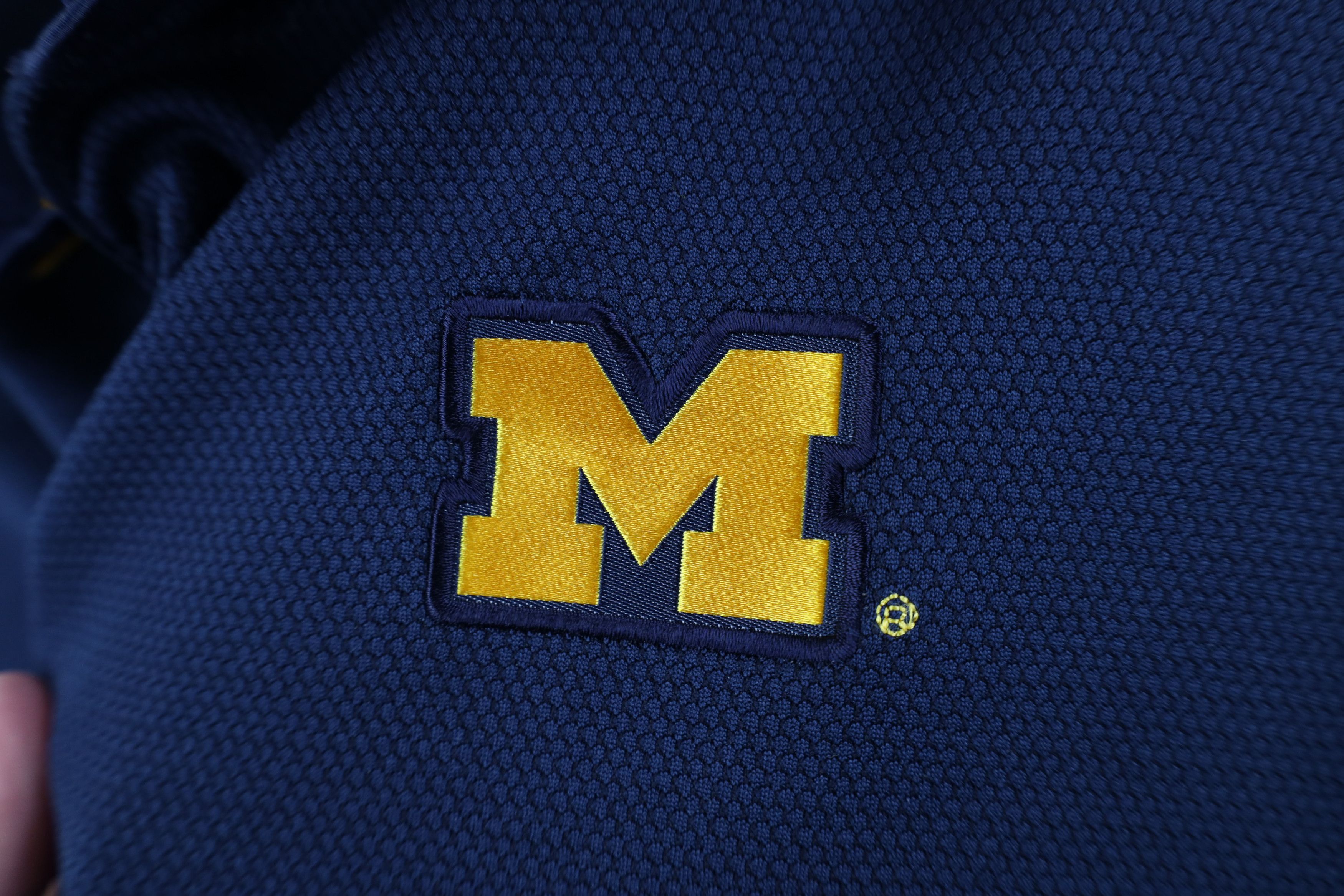 Nike Nike Air Jordan University of Michigan Football Polo Shirt Size US XL / EU 56 / 4 - 4 Thumbnail