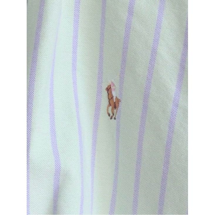 Ralph Lauren Vintage Ralph Lauren Blue Label Slim Fit Oxford Shirt Stripe Size M / US 6-8 / IT 42-44 - 4 Thumbnail