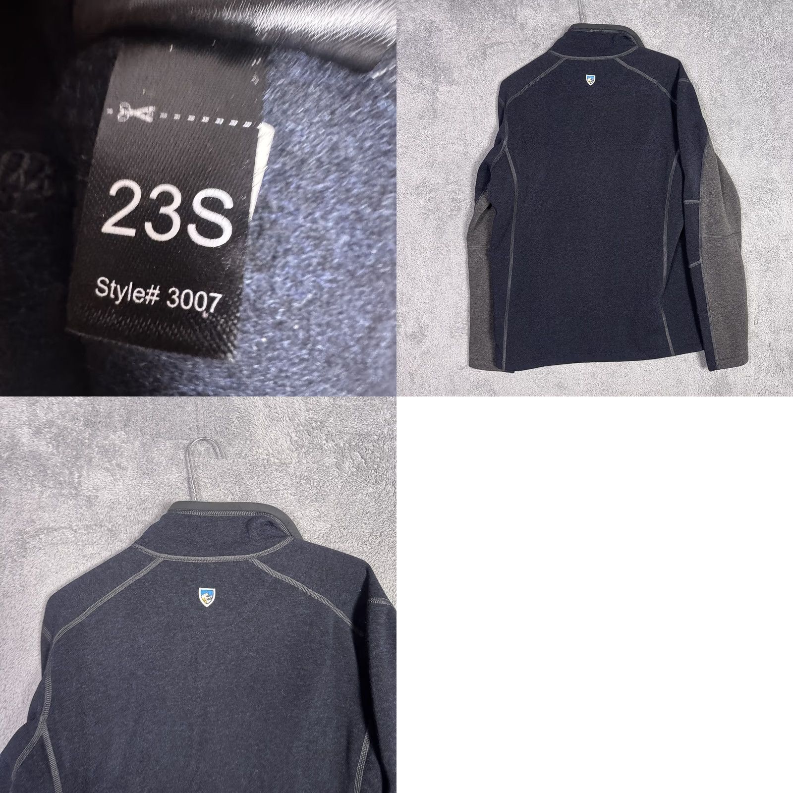Vintage Kuhl Jacket Sweater M Revel 1/4 Zip Fleece Pullover Outdoor Hiking Blue 3007 Mens Size US M / EU 48-50 / 2 - 8 Thumbnail
