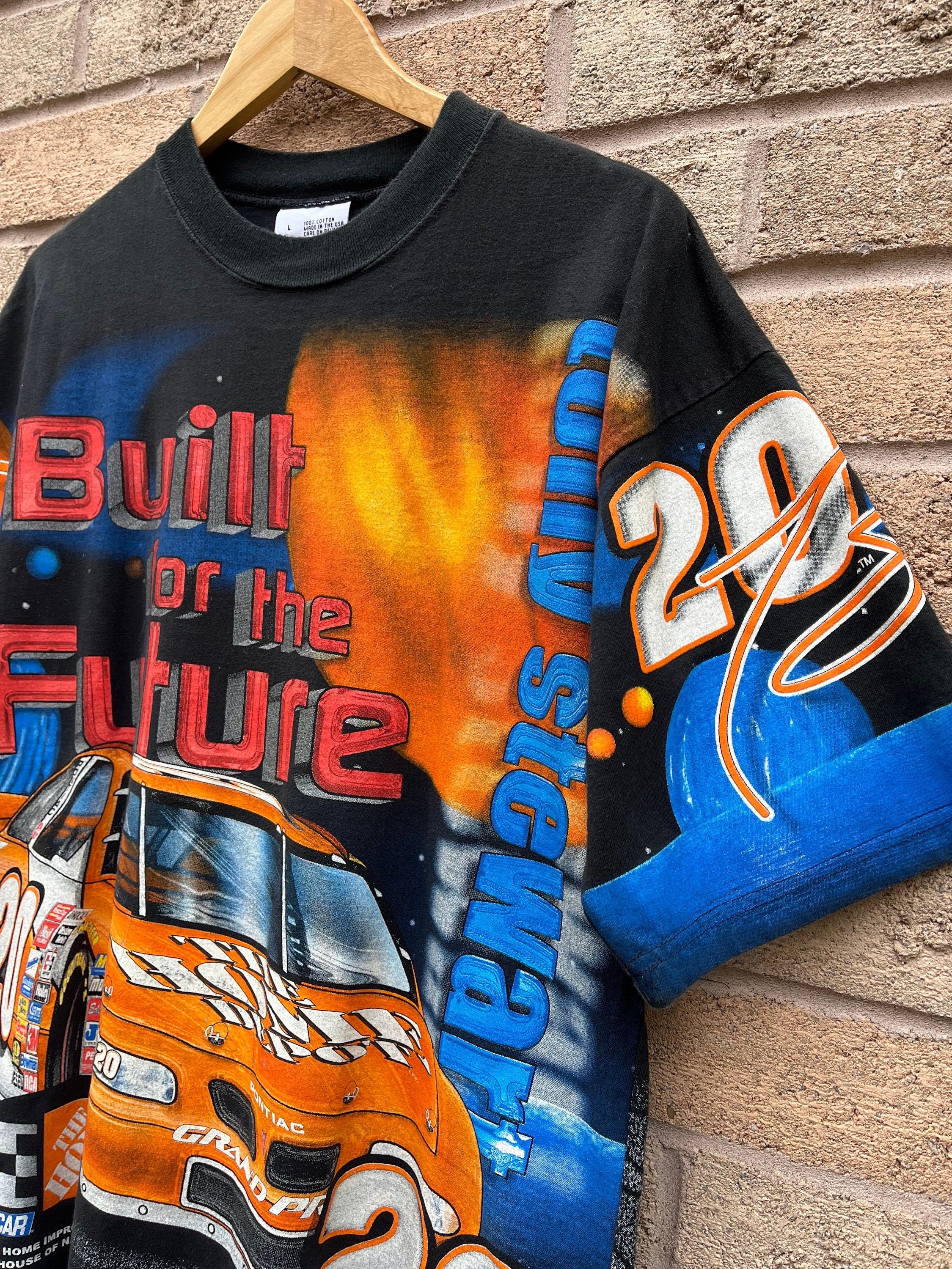 Vintage Vintage Tony Stewart Home Depot Nascar T-shirt Size US L / EU 52-54 / 3 - 3 Thumbnail