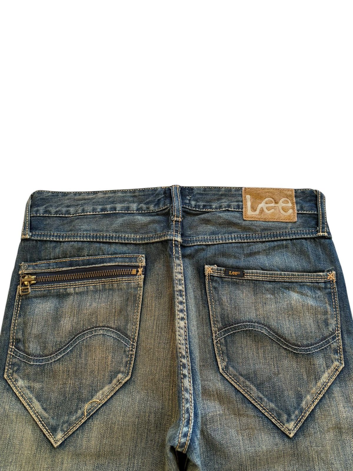 Lee Vintage 90s Lee Mud Wash Loose Jeans Size US 32 / EU 48 - 8 Thumbnail