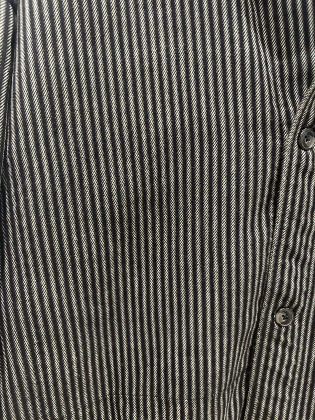 CLOSED Closed Mens Striped Chore Jacket Portuguese Fabric Overshirt Size US L / EU 52-54 / 3 - 2 Thumbnail