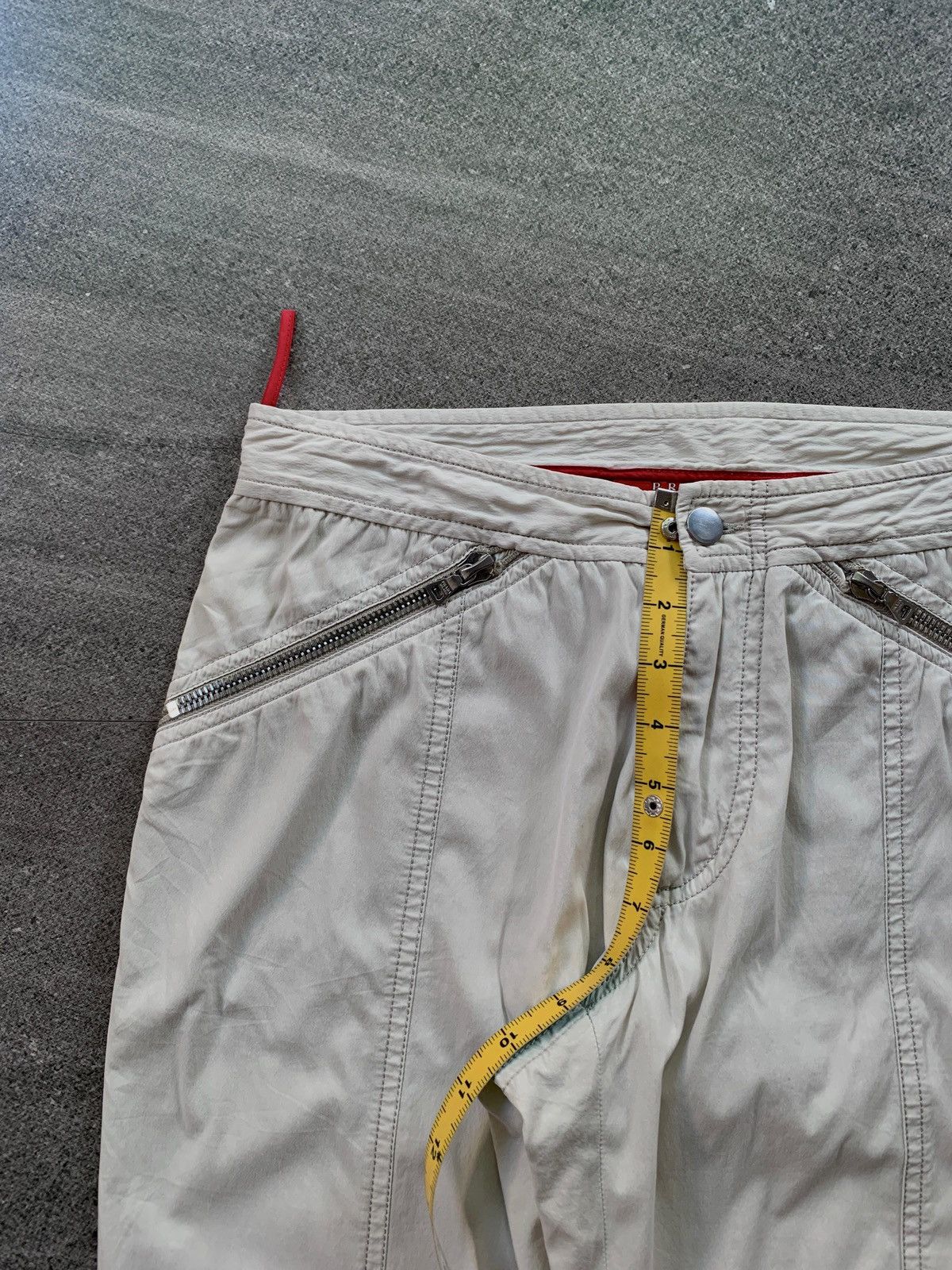 Prada FREE TAX! 2000s Tactical Zippered Pants Size US 30 / EU 46 - 18 Thumbnail