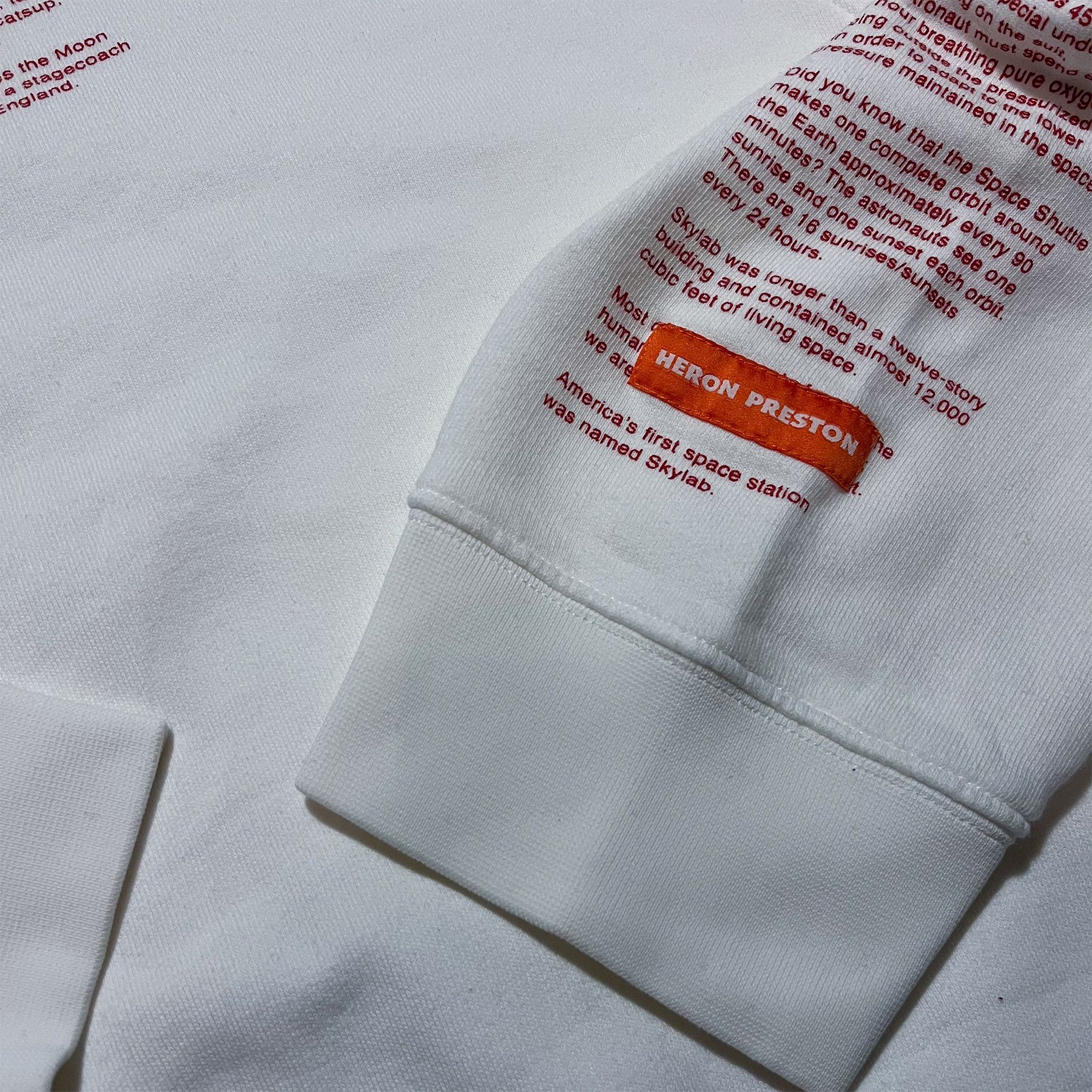 Heron Preston Heron Preston NASA Oversized Baggy Sweatshirt • XL size Size US XL / EU 56 / 4 - 6 Thumbnail