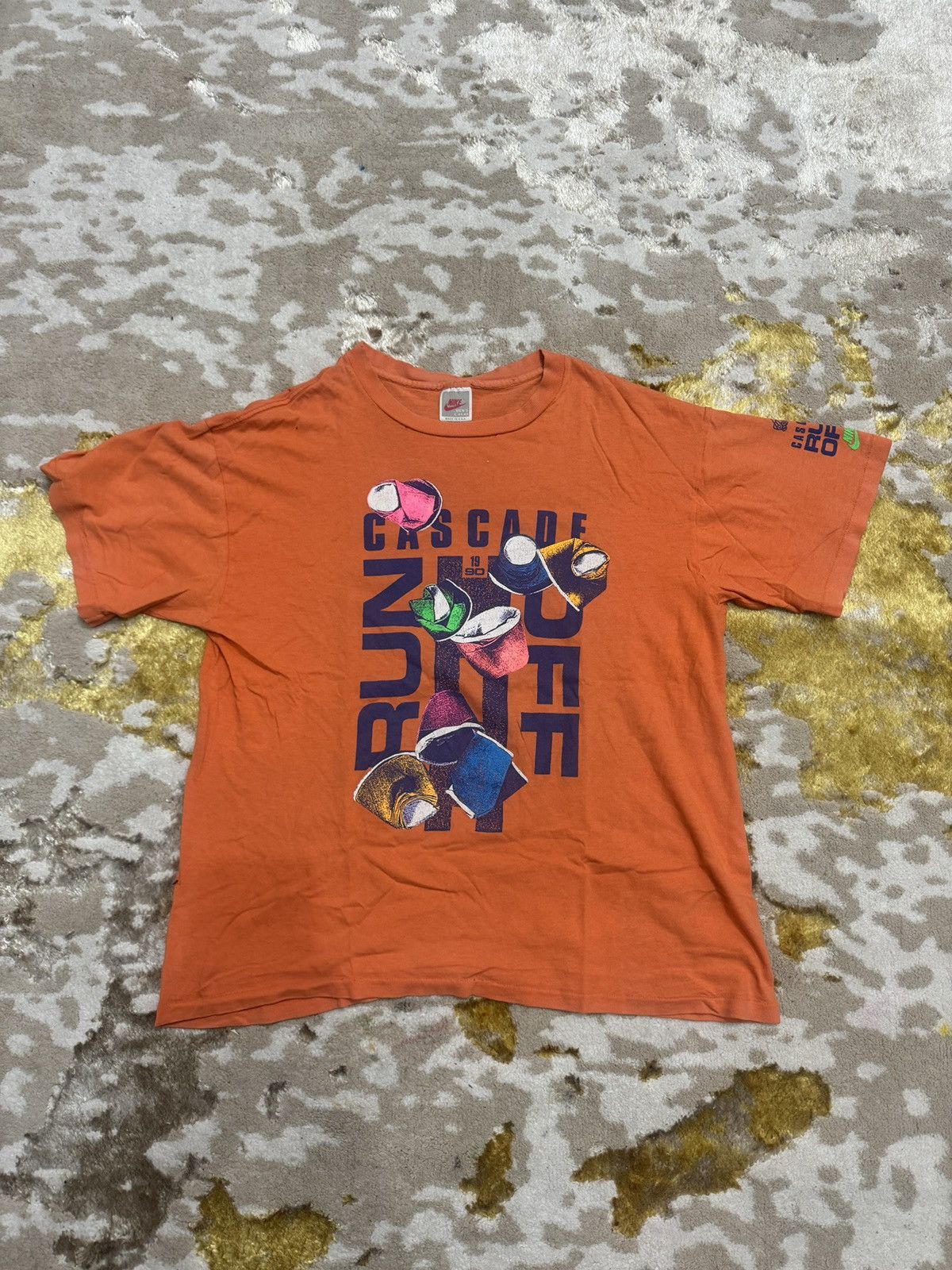 Nike × Vintage VINTAGE CASCADE RUN NIKE TSHIRT Size US L / EU 52-54 / 3 - 1 Thumbnail