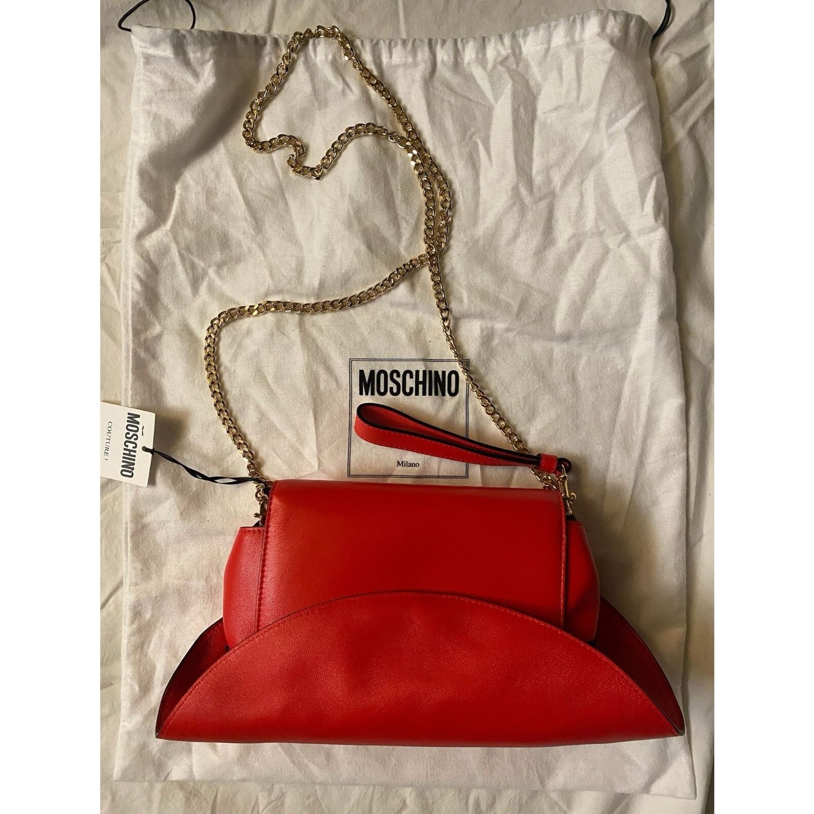 Moschino SS22 MOSCHINO Couture Jeremy Scott Hat Shaped Wristlet Bag Size ONE SIZE - 4 Thumbnail