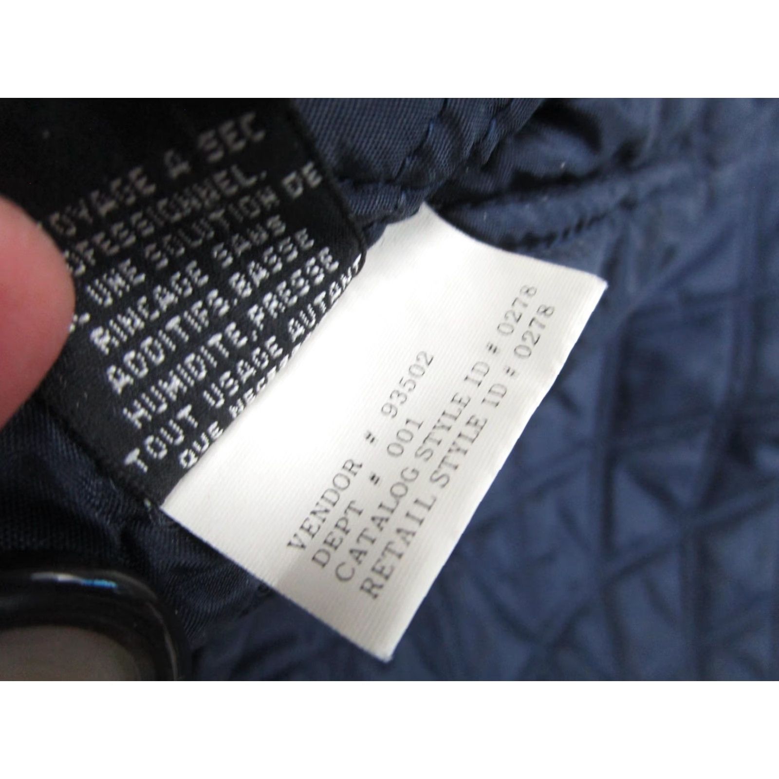 Eddie Bauer Eddie Bauer Jacket Mens XL Outdoor Outfitters Leather Collar Quilted Lined Coat Size US XL / EU 56 / 4 - 5 Thumbnail